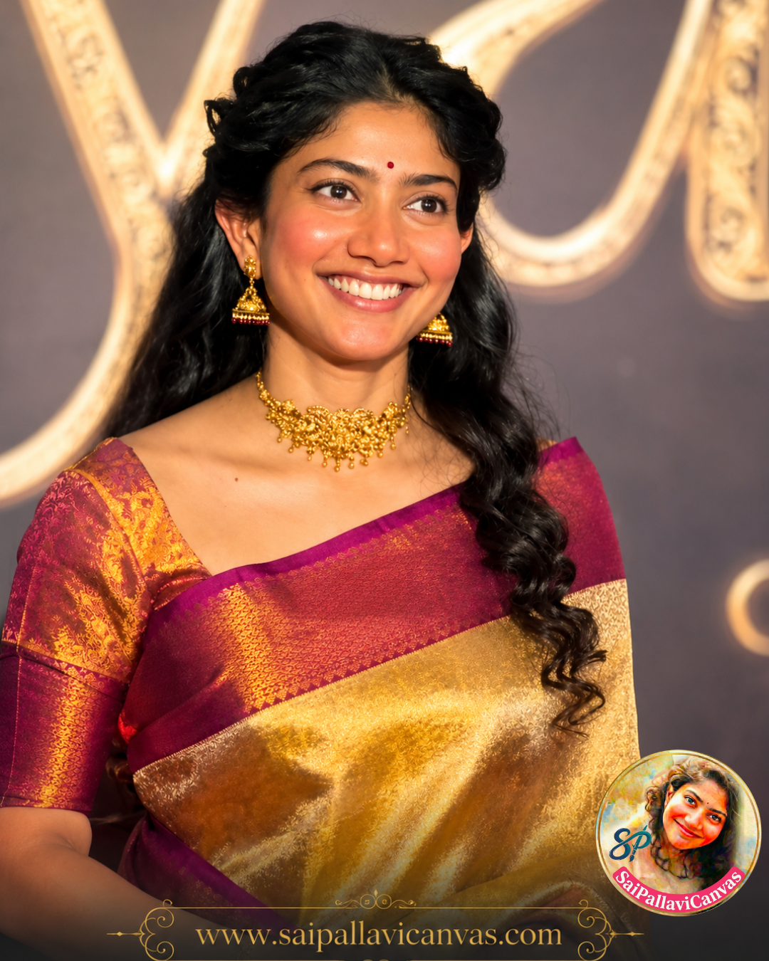 Sai Pallavi at the Ramayana Pradham Sankalpa ceremony, Bharat Mandapam, New Delhi