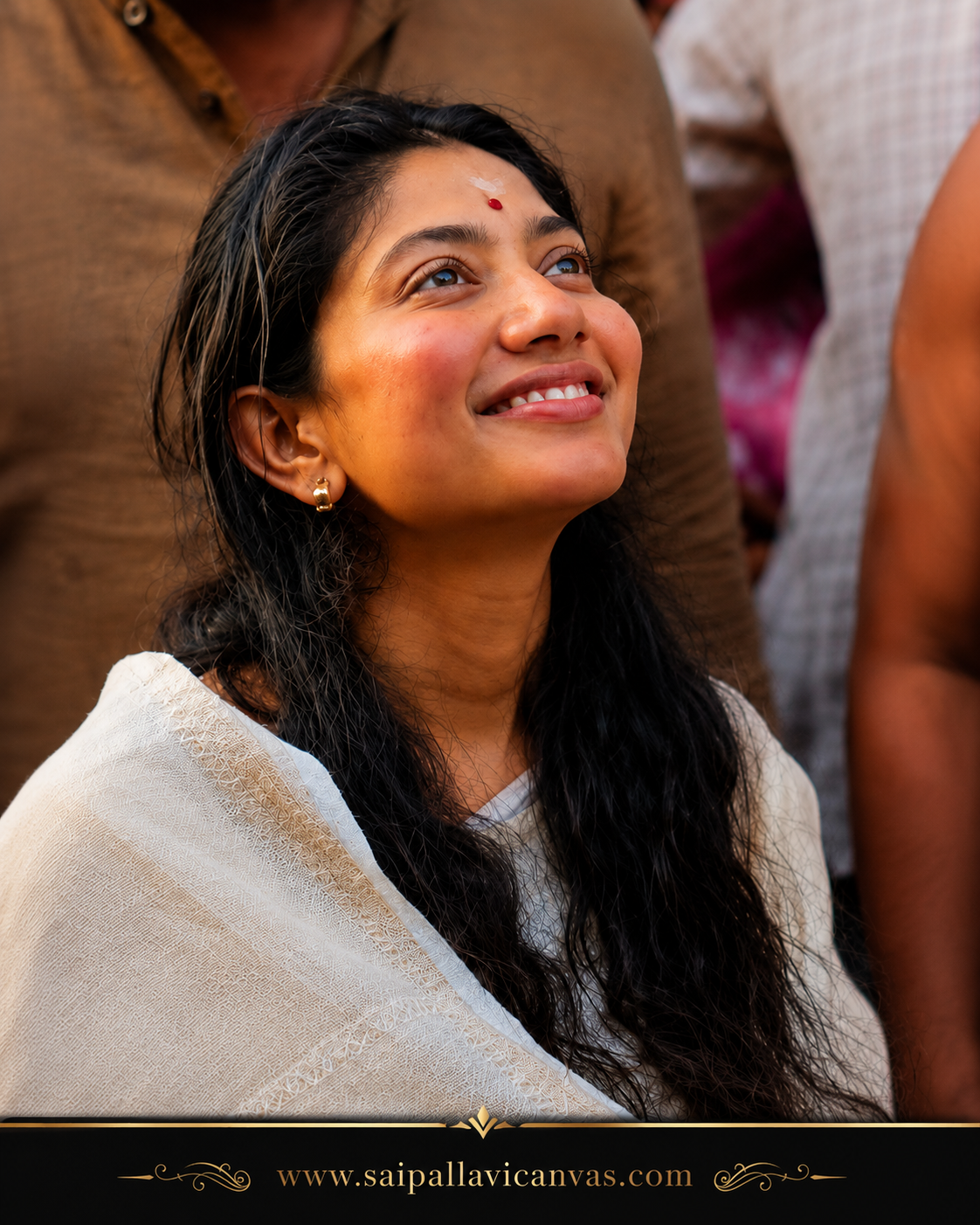 Sai Pallavi at Arunachaleswarar Temple, Tiruvannamalai